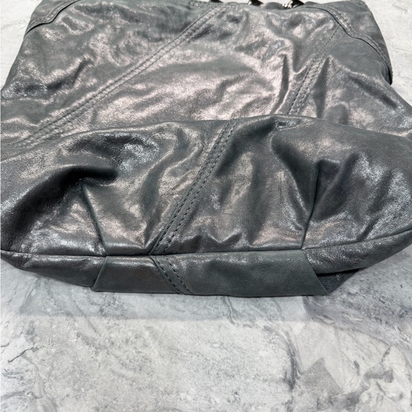 Michael Kors Metallic Hobo Bag - Picture 5 of 8